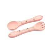 Silicone Fork & Spoon Set - The Octopus