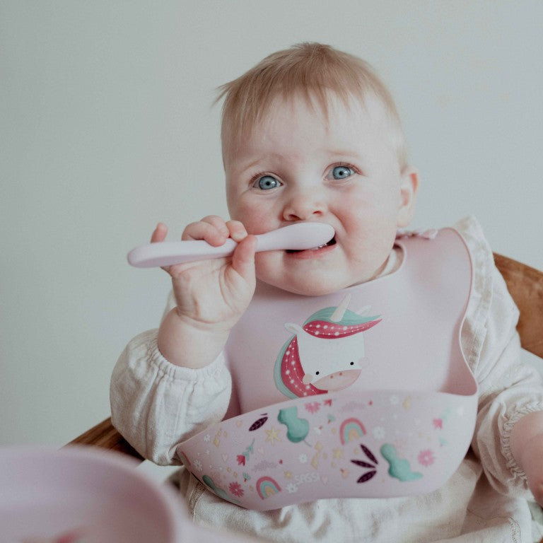 Silicone Fork & Spoon Set - The Unicorn