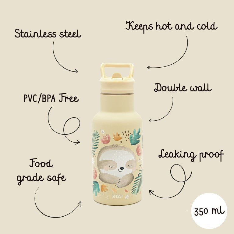 Insulated Bottle 350 ml - The Sloth
