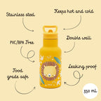 Botella térmica 350 ml - El león