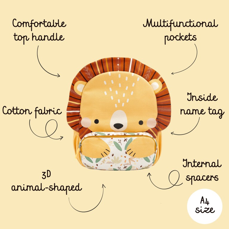 Junior Backpack - The Lion