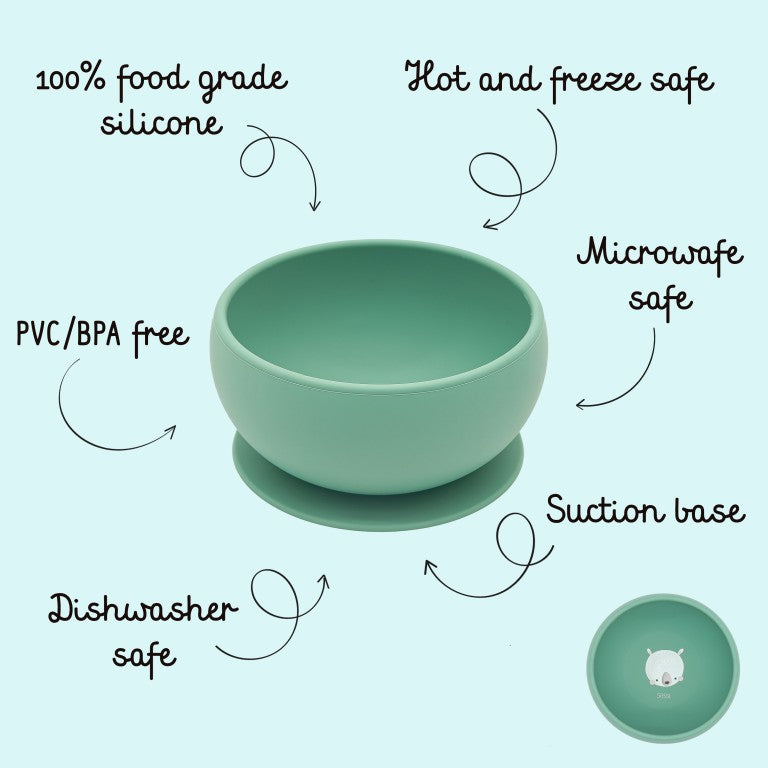 Silicone Bowl - The Polar Bear