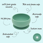 Silicone Bowl - The Polar Bear
