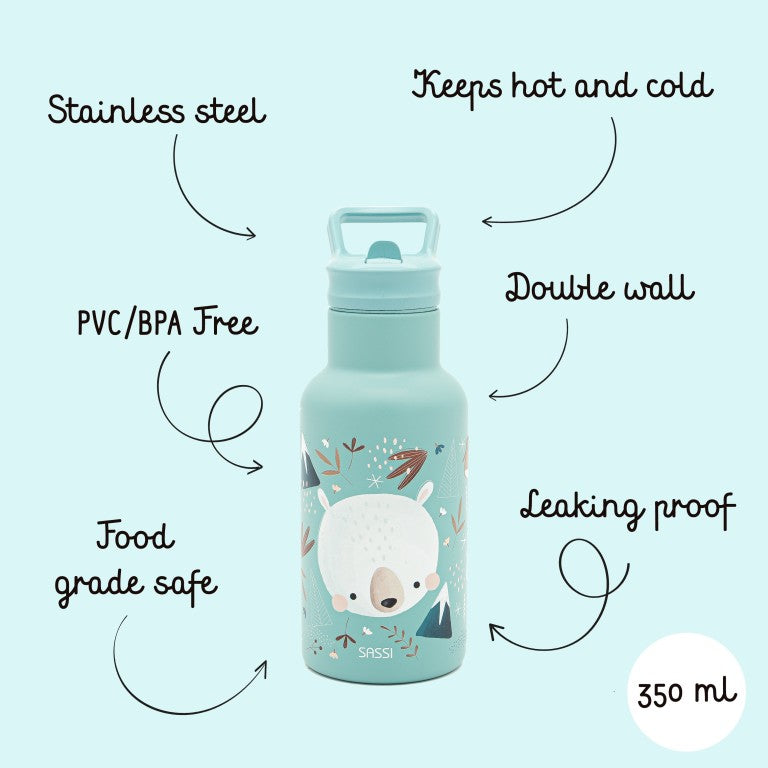 Insulated Bottle 350 ml - The Polar Bear