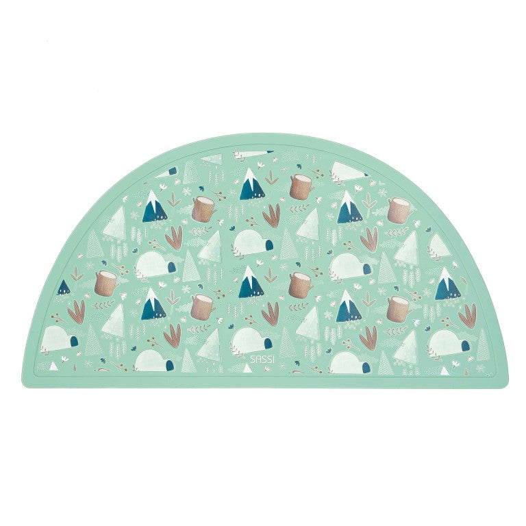 Mantel individual de silicona - El oso polar