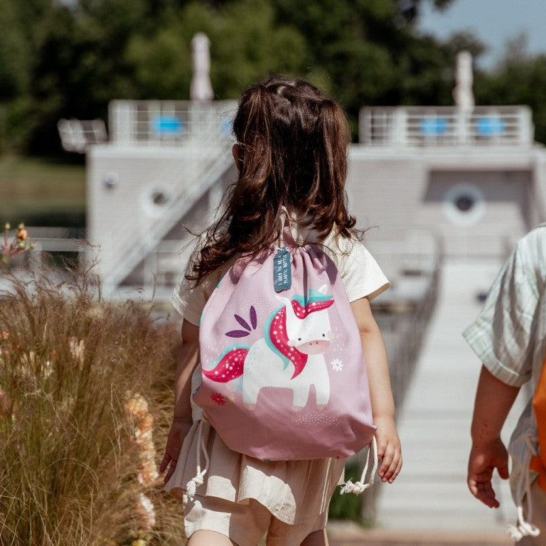 Swimming Bag (Drawstring) - Unicorn