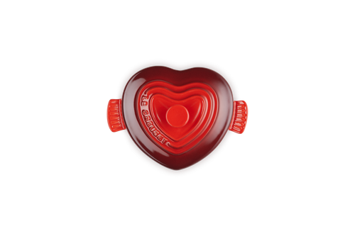 Mini-Cocotte D'Amour Céramique - 250ml/10cm - Cerise
