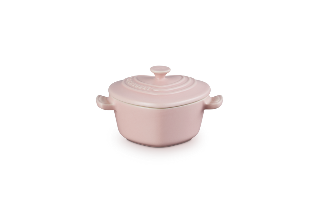 Heart Mini Casserole Dish - Ceramic - 0.25L - Chiffon Pink