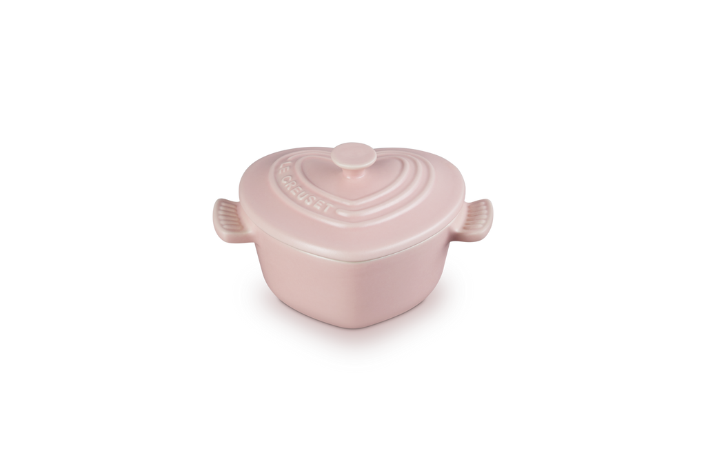 Heart Mini Casserole Dish - Ceramic - 0.25L - Chiffon Pink