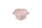 Heart Mini Casserole Dish - Ceramic - 0.25L - Chiffon Pink