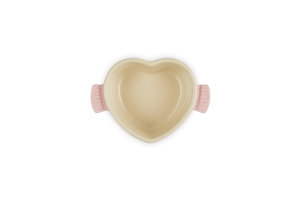 Heart Mini Casserole Dish - Ceramic - 0.25L - Chiffon Pink
