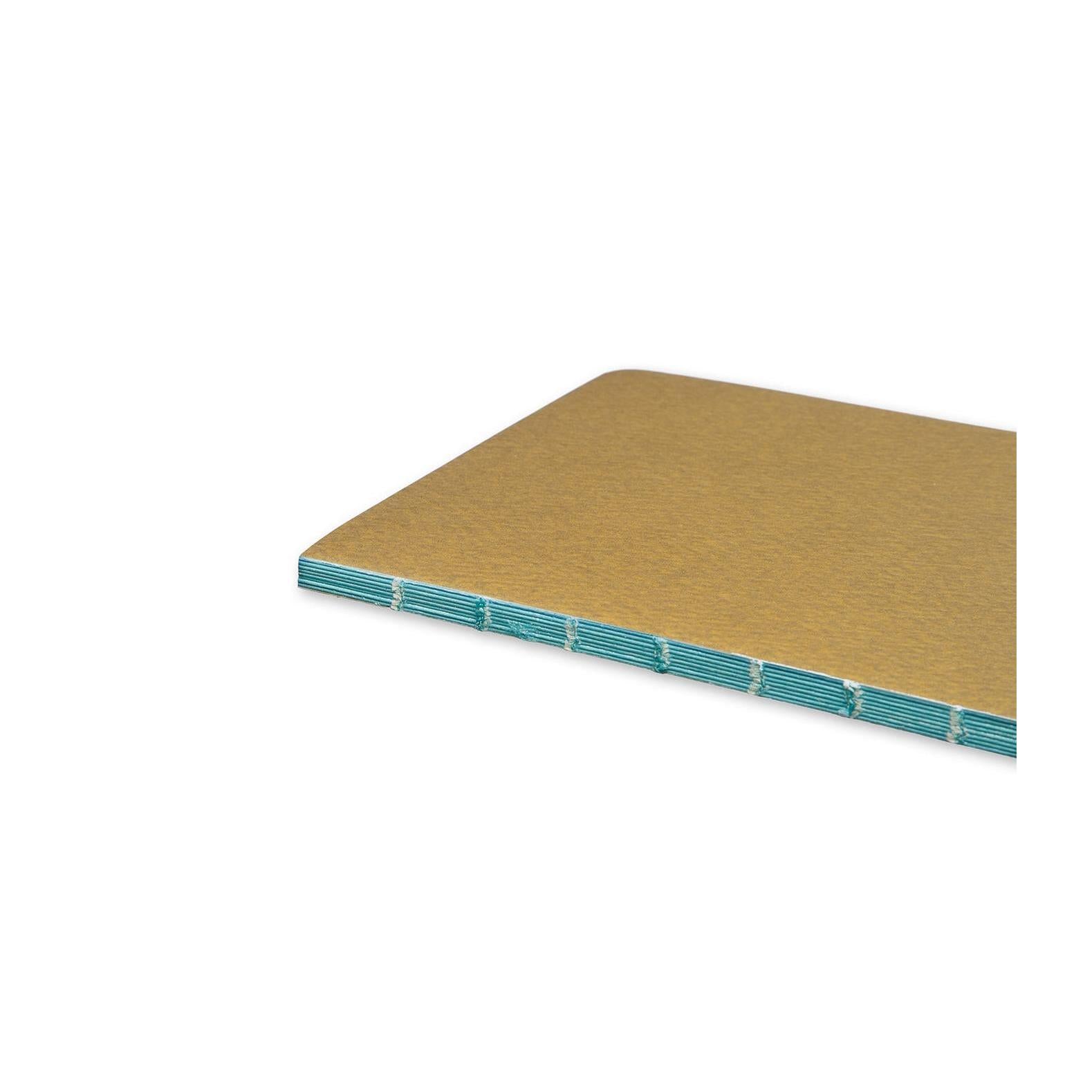 Carnet Chapters Slim Large 11.5X21 - Pages Lignées - Olive Fauve