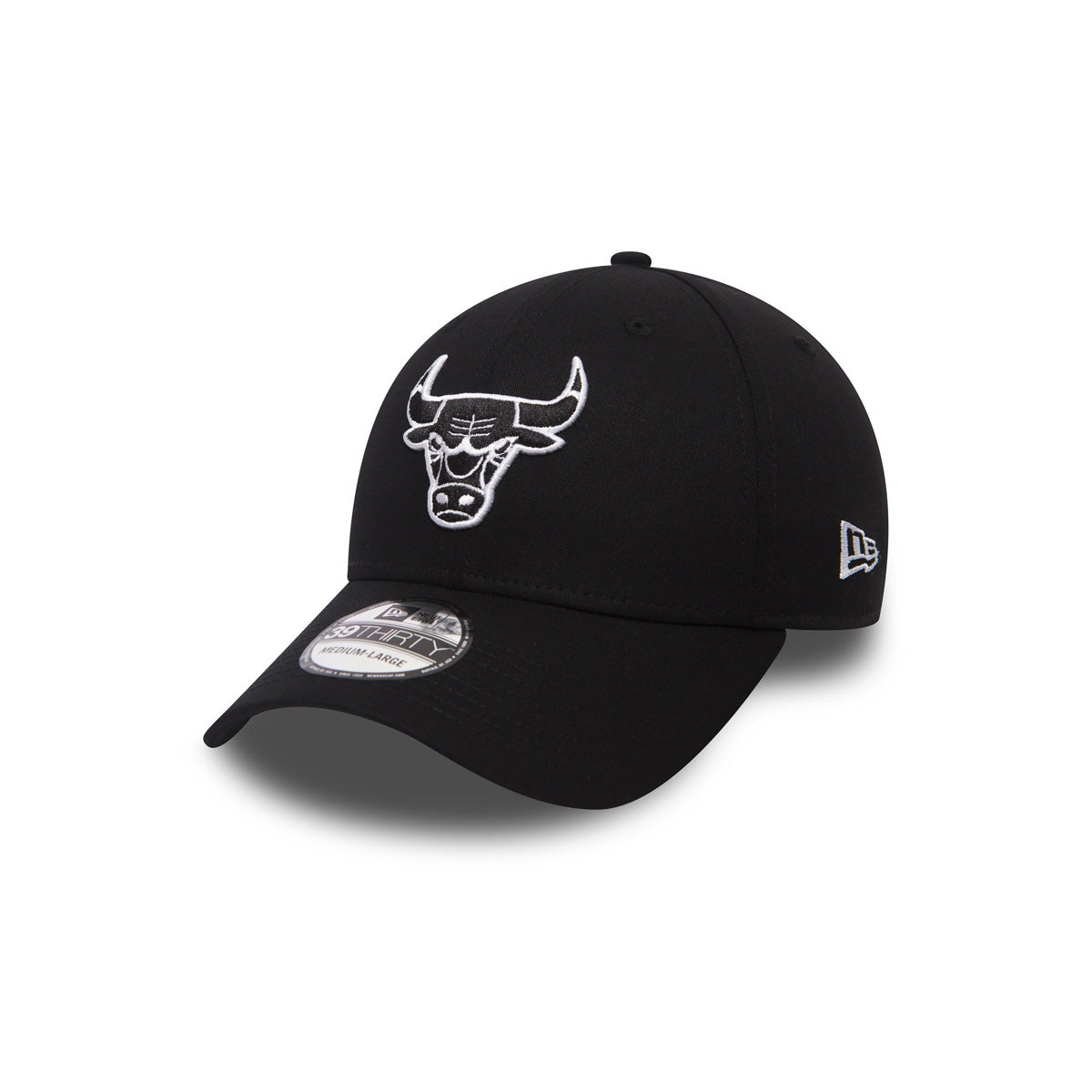 Casquette Homme New Era Monochrome Chicago Bulls 39Thirty