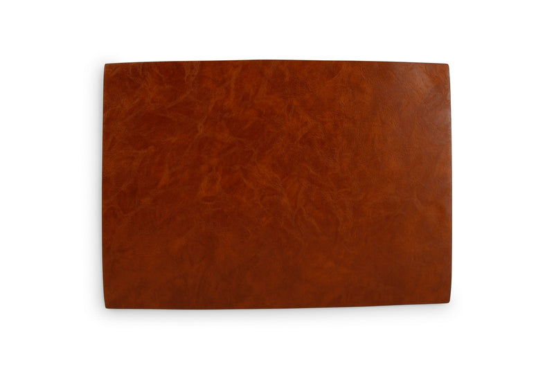 Tabletop - Set De 4 Sets De Table - Simili Cuir - Cognac