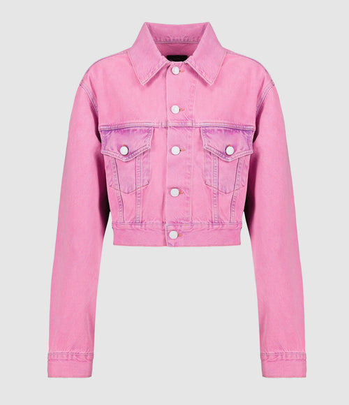 Made In Tomboy - Veste Ludo Denim Rose - Femme