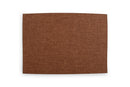Dinner - Set De 4 Sets De Table - Plastique - Cognac