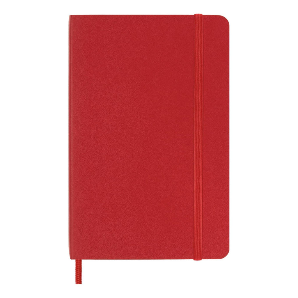 Classic Pocket Notebook 9X14 - Ruled Pages - Scarlet Red