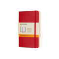 Classic Pocket Notebook 9X14 - Ruled Pages - Scarlet Red