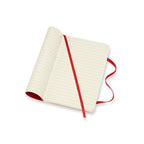 Classic Pocket Notebook 9X14 - Ruled Pages - Scarlet Red