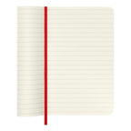Classic Pocket Notebook 9X14 - Ruled Pages - Scarlet Red