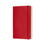 Classic Pocket Notebook 9X14 - Ruled Pages - Scarlet Red