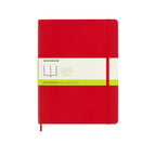Classic XL Notebook 19X25 - Plain Pages - Scarlet Red