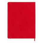 Classic XL Notebook 19X25 - Plain Pages - Scarlet Red