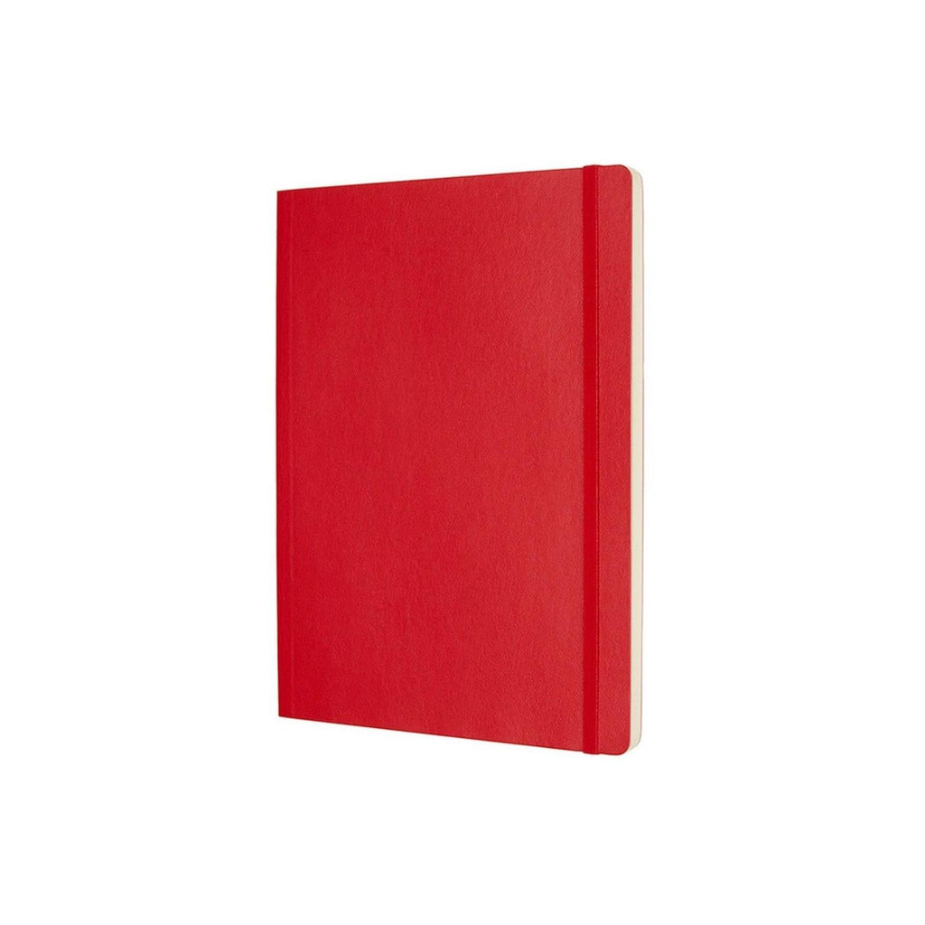 Classic XL Notebook 19X25 - Plain Pages - Scarlet Red