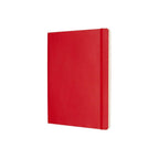 Classic XL Notebook 19X25 - Plain Pages - Scarlet Red