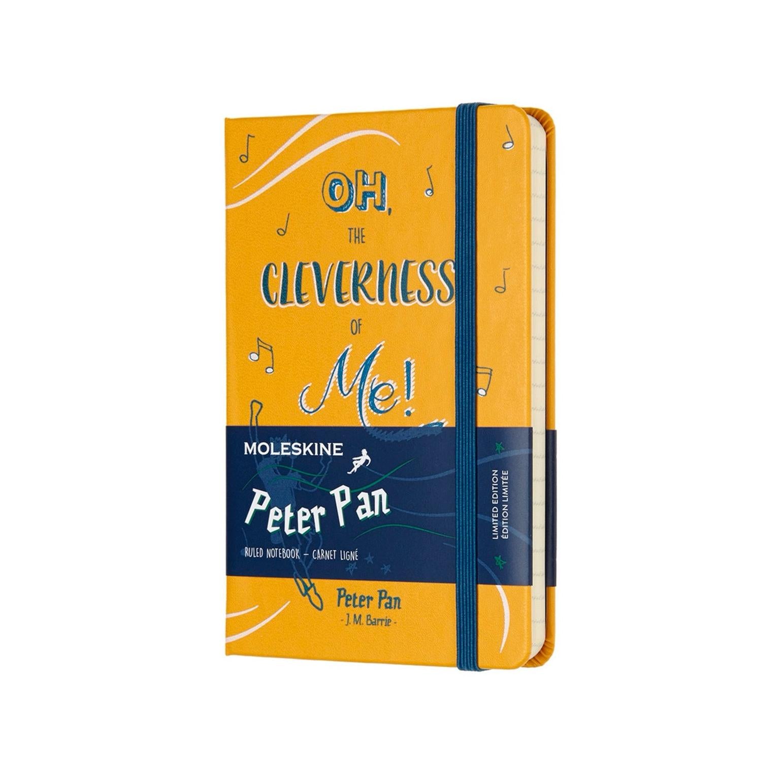 Carnet Édition Limitée Pocket 9X14 - Pages Lignées - Jaune Orangé