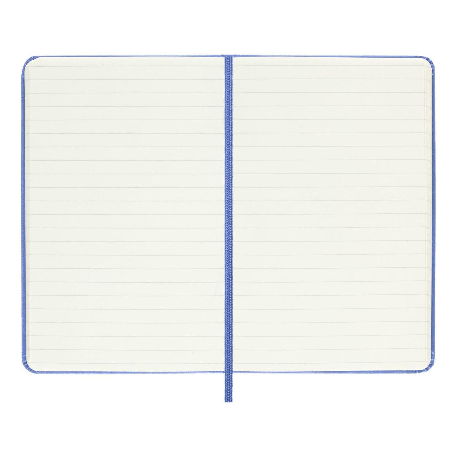Classic Pocket Notebook 9X14 - Ruled Pages - Hydrangea Blue