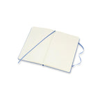 Carnet Classique Large 13X21 - Pages Blanches - Bleu Hortensia