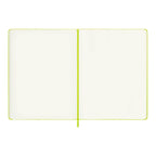 Classic XL Notebook 19X25 - Plain Pages - Lime Green