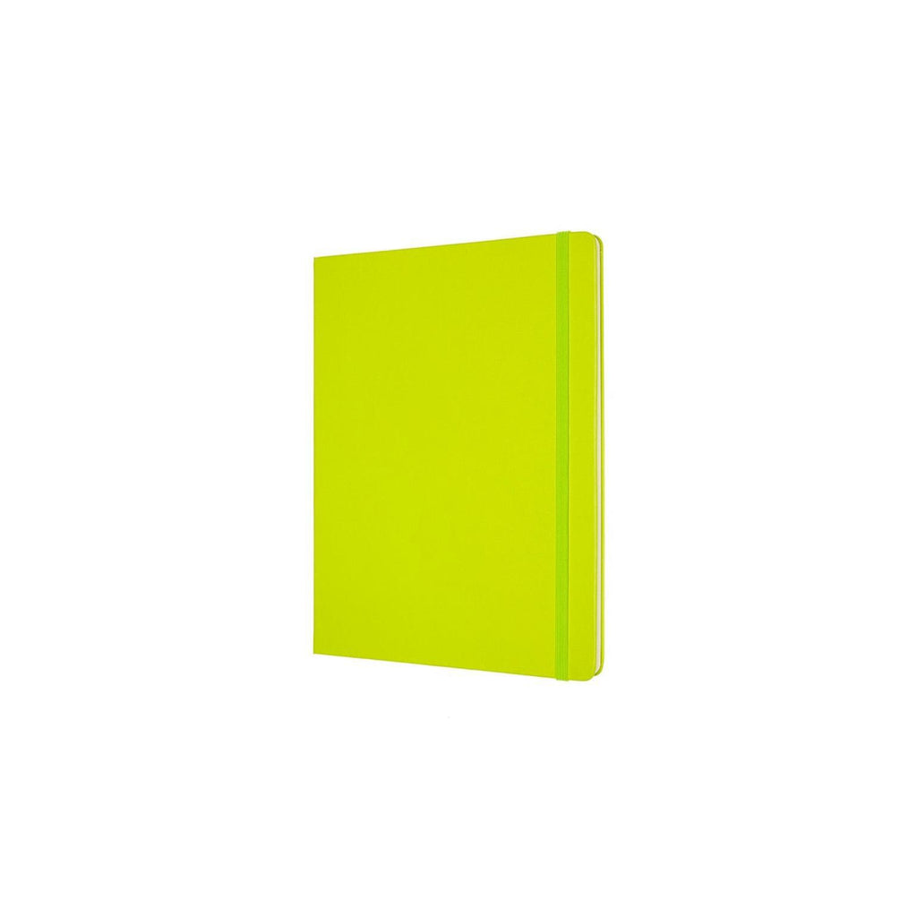 Classic XL Notebook 19X25 - Plain Pages - Lime Green