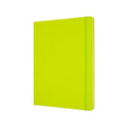 Classic XL Notebook 19X25 - Plain Pages - Lime Green