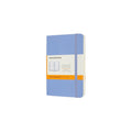 Carnet Classique Pocket 9X14 - Pages Lignées - Bleu Hortensia