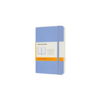 Carnet Classique Pocket 9X14 - Pages Lignées - Bleu Hortensia