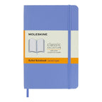 Carnet Classique Pocket 9X14 - Pages Lignées - Bleu Hortensia