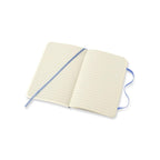 Carnet Classique Pocket 9X14 - Pages Lignées - Bleu Hortensia