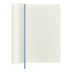 Carnet Classique Large 13X21 - Pages Lignées - Bleu Hortensia