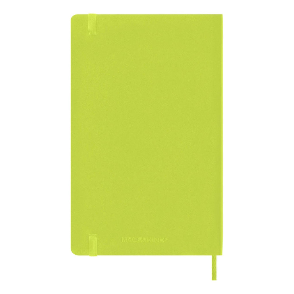 Classic Large Notebook 13X21 - Plain Pages - Lime Green