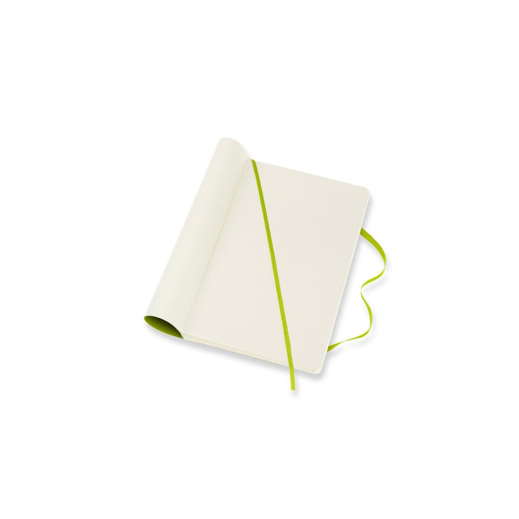 Classic Large Notebook 13X21 - Plain Pages - Lime Green
