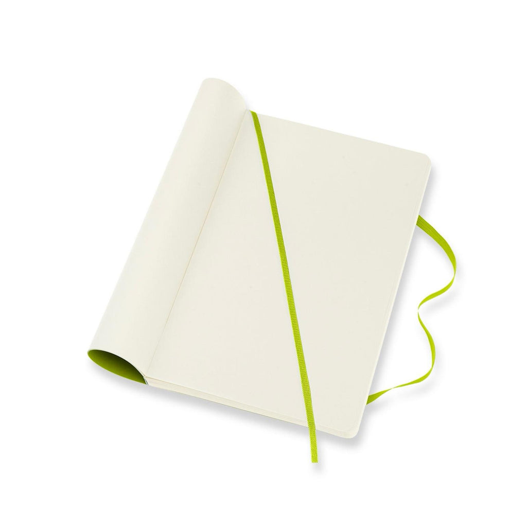 Classic Large Notebook 13X21 - Plain Pages - Lime Green