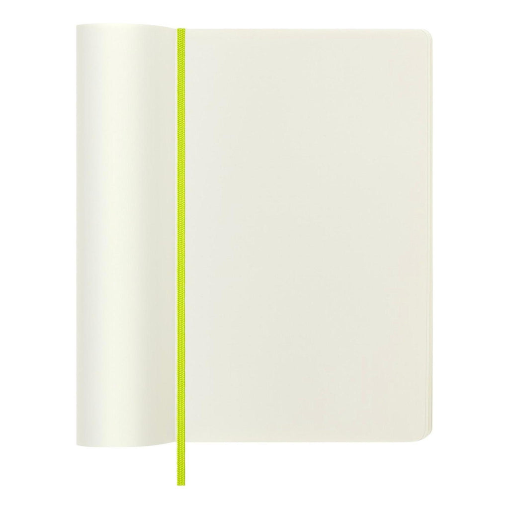 Classic Large Notebook 13X21 - Plain Pages - Lime Green