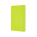 Classic Large Notebook 13X21 - Plain Pages - Lime Green