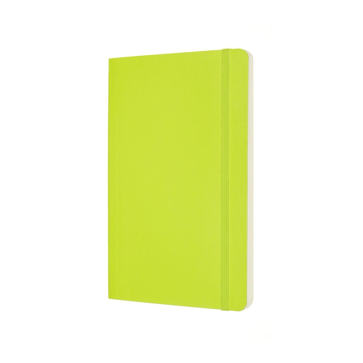 Classic Large Notebook 13X21 - Plain Pages - Lime Green