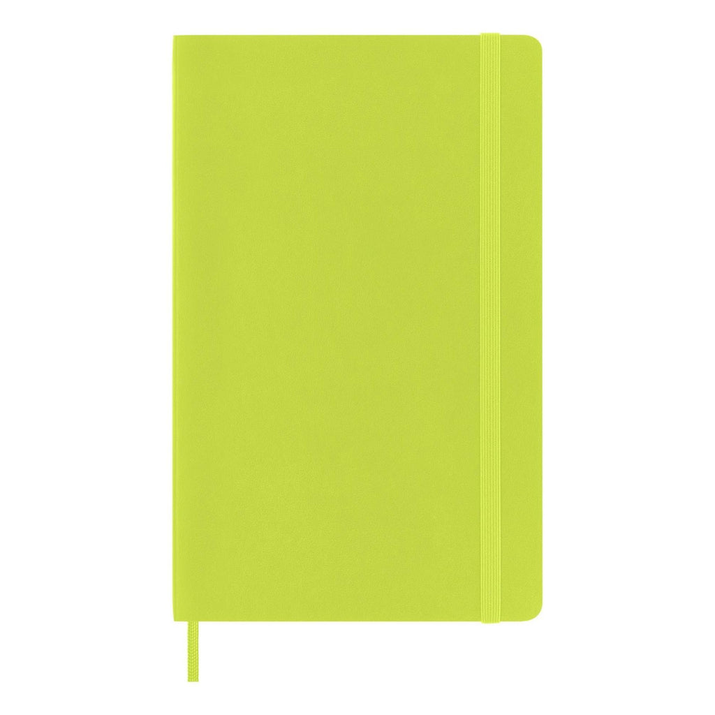 Classic Large Notebook 13X21 - Plain Pages - Lime Green