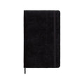 Textile Large 13X21 Notebook - Ruled Pages - Black