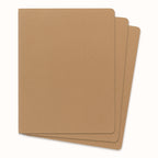 Cahier Xxl 21.6X27.9 - Pages Lignées - Brun Kraft