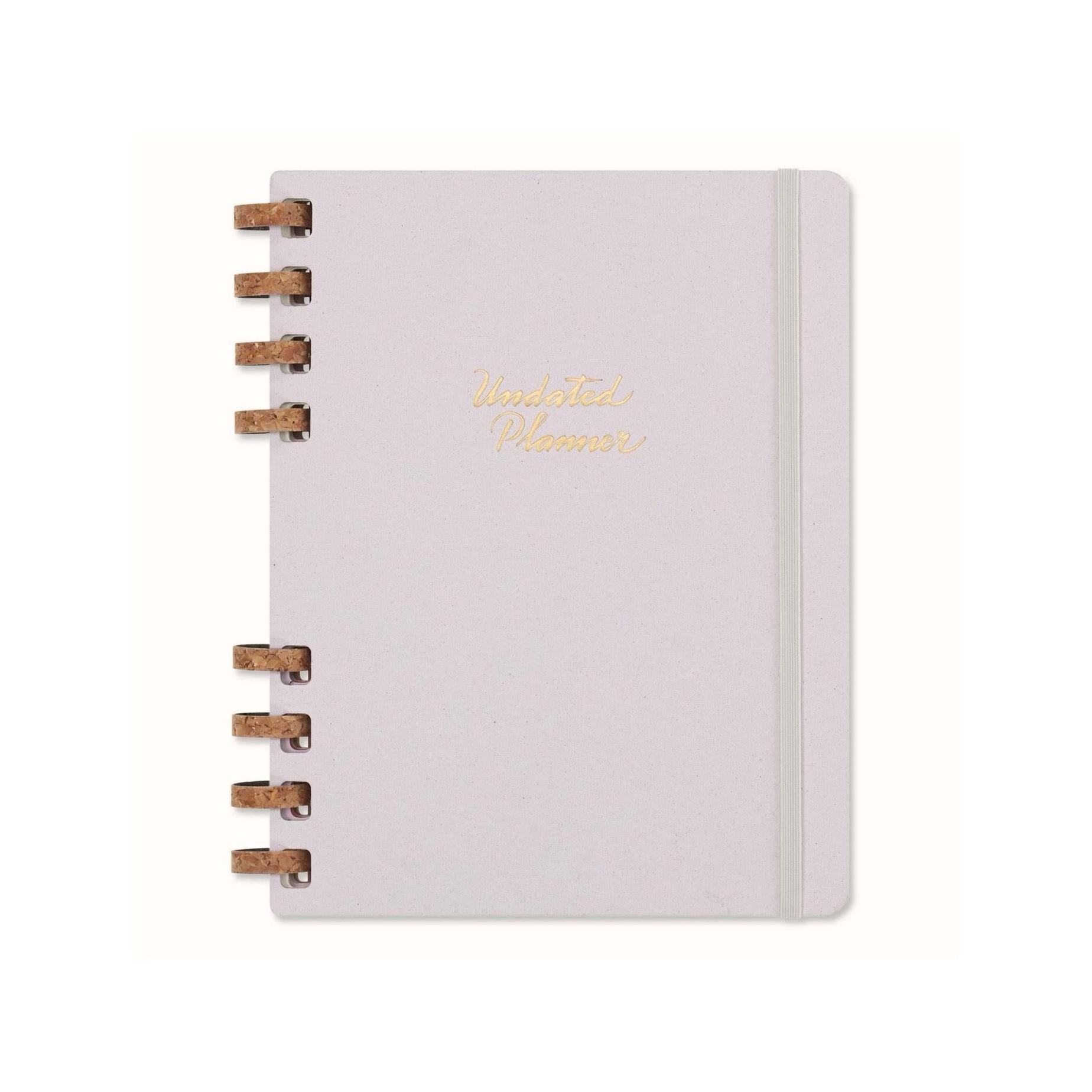 Spiral Undated Diary Xl 20.4X25.2 - Undated - Grape Purple